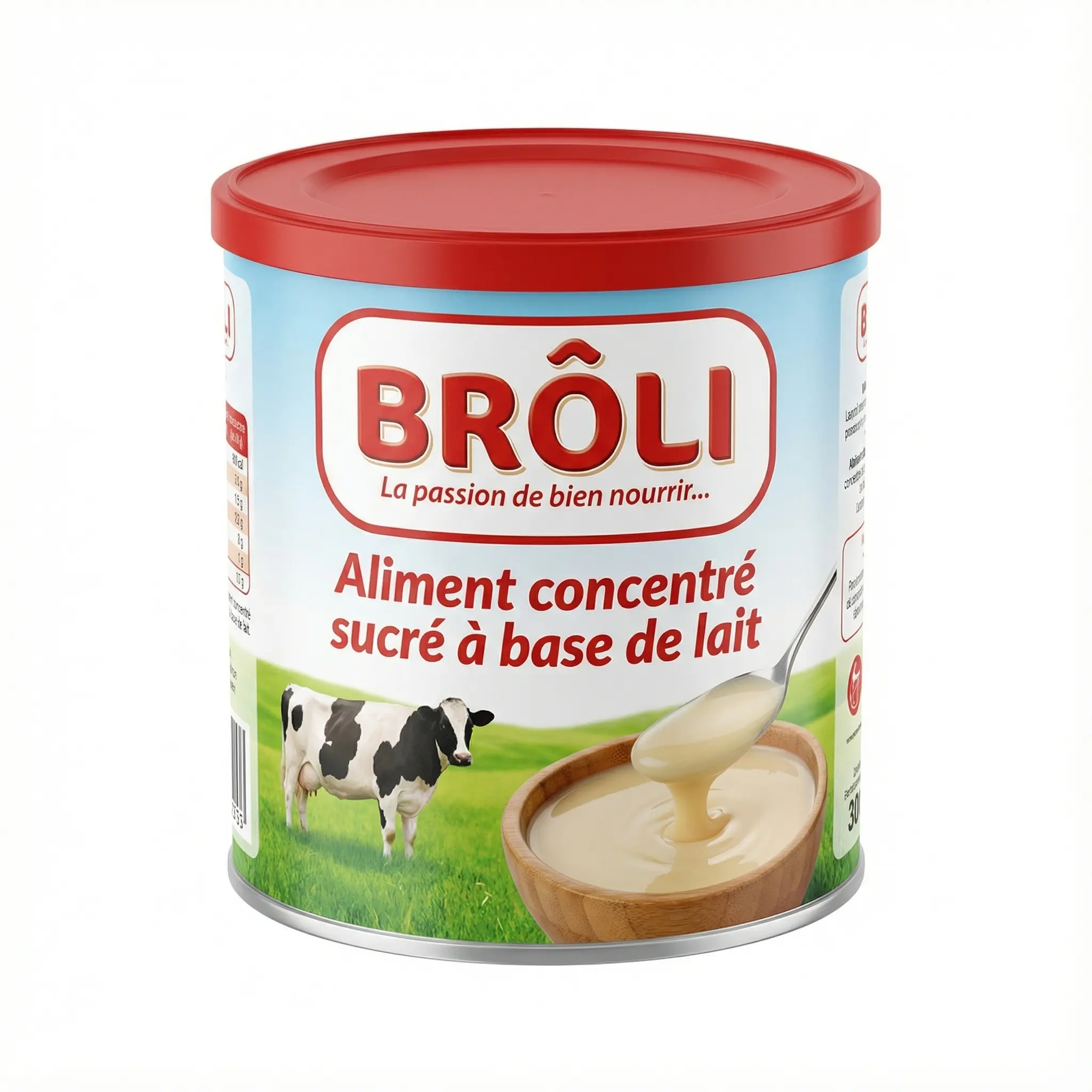 lait concentré Broli Cameroun boîte 1 kilo gourmande